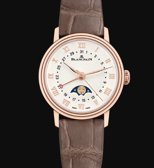 Blancpain Villeret Watch Review Quantième Phases de Lune Replica Watch 6106 3642 55A